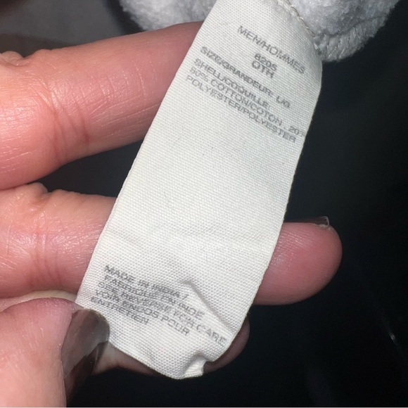 Woolrich Pullover 1/4 Zip Sweater Oatmeal with Elbow Patches Men’s Size Large - Picture 6 of 13